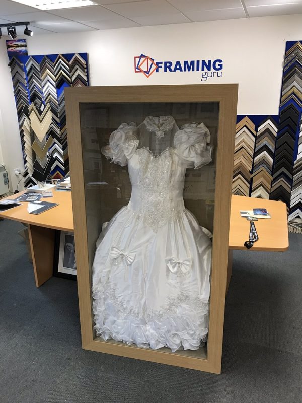Wedding Dress Frame Framing Guru Picture Framing Services in Preston