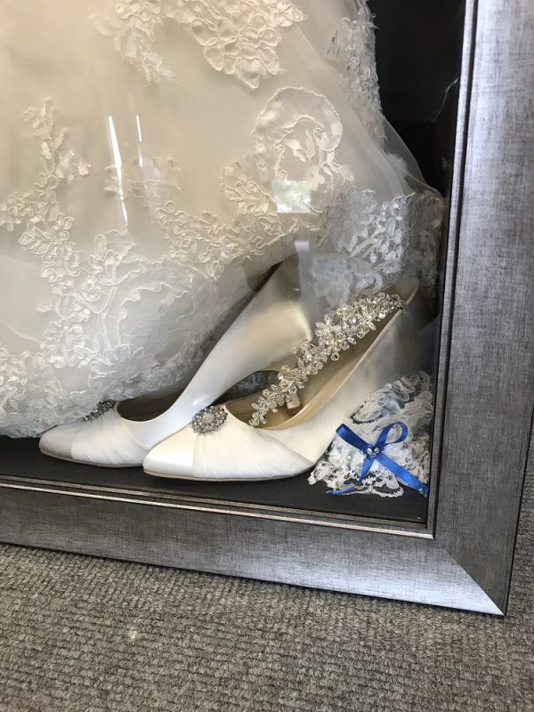 Wedding Dress Frame Framing Guru Picture Framing Services in Preston