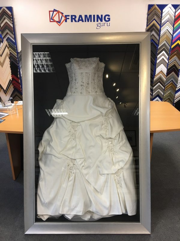 Wedding Dress Frame Framing Guru Picture Framing Services in Preston