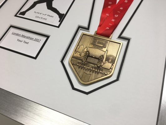 London Marathon 2018/17 Display Frame