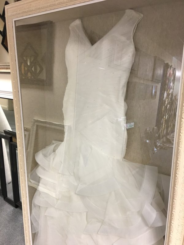 Wedding Dress Frame Framing Guru Picture Framing Services in Preston