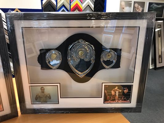 Framed Kick Boxing Belt